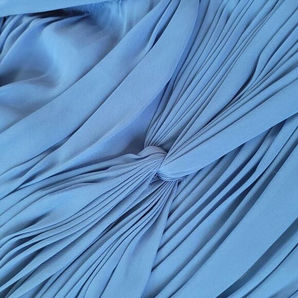 NWT Alfred Angelo navy single strap maxi dress sweetheart neckline wedding guest - Picture 12 of 16